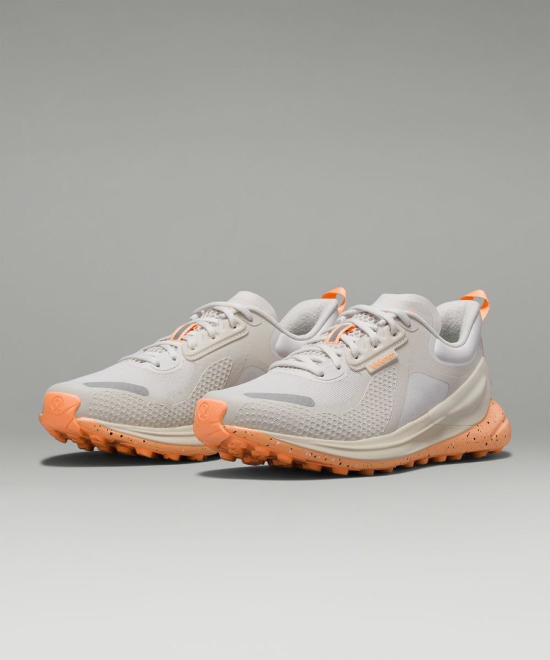 Lululemon | Women's Blissfeel Trail WoRunning Shoe Light Vapor / Bone / Florid Orange (not available)