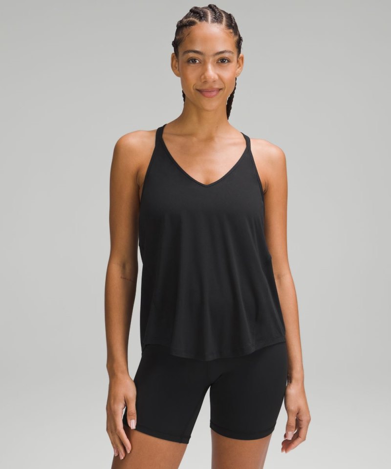 Lululemon | Women's Modal-Silk Yoga Tank Top Black