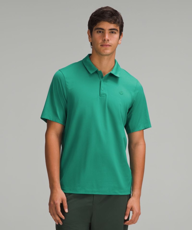 Lululemon | Men's Logo Sport Polo Short Sleeve Cascadia Green