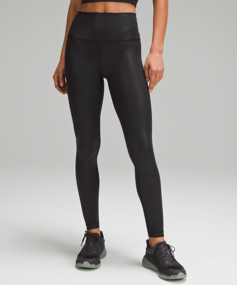 Lululemon | Women's Wunder Train High-Rise Tight 28"L Foil Radia