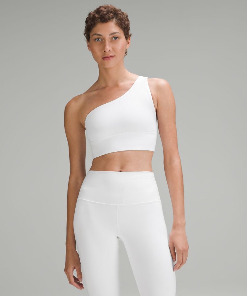 Lululemon | Women's Align Asymmetrical Bra Light Support, A / B Cup White