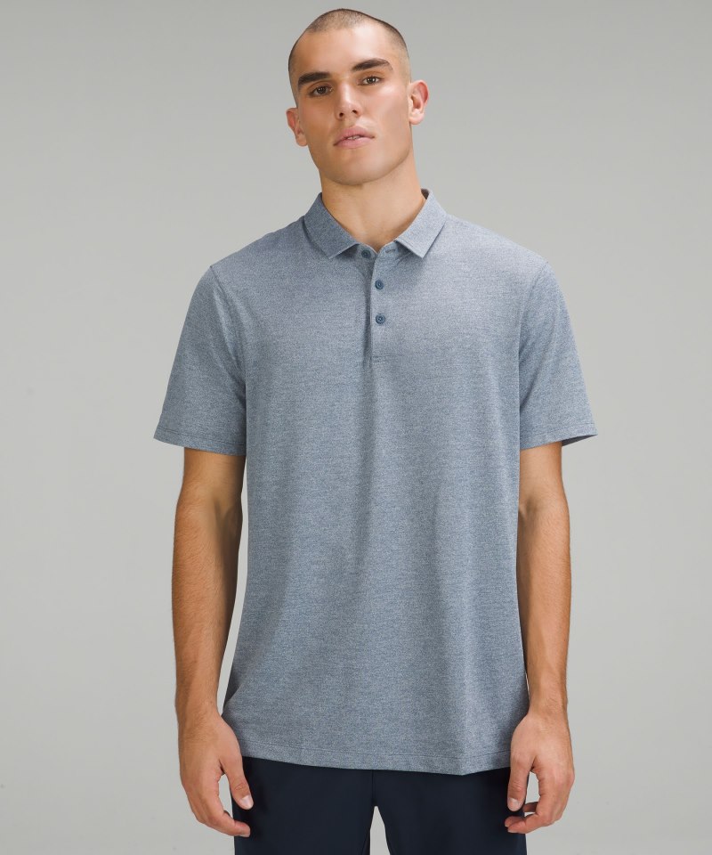 Lululemon | Men's Evolution Short-Sleeve Polo Shirt Pique heathe