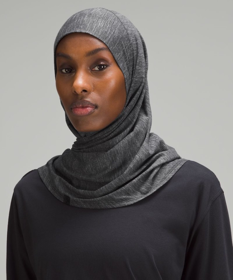 Lululemon | Women's WoPull-On-Style Hijab Heathered Black