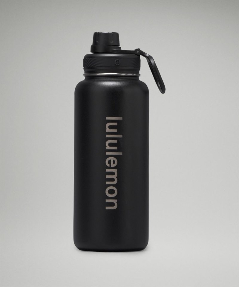 Lululemon | Women's Back to Life Sport Bottle 32oz Black