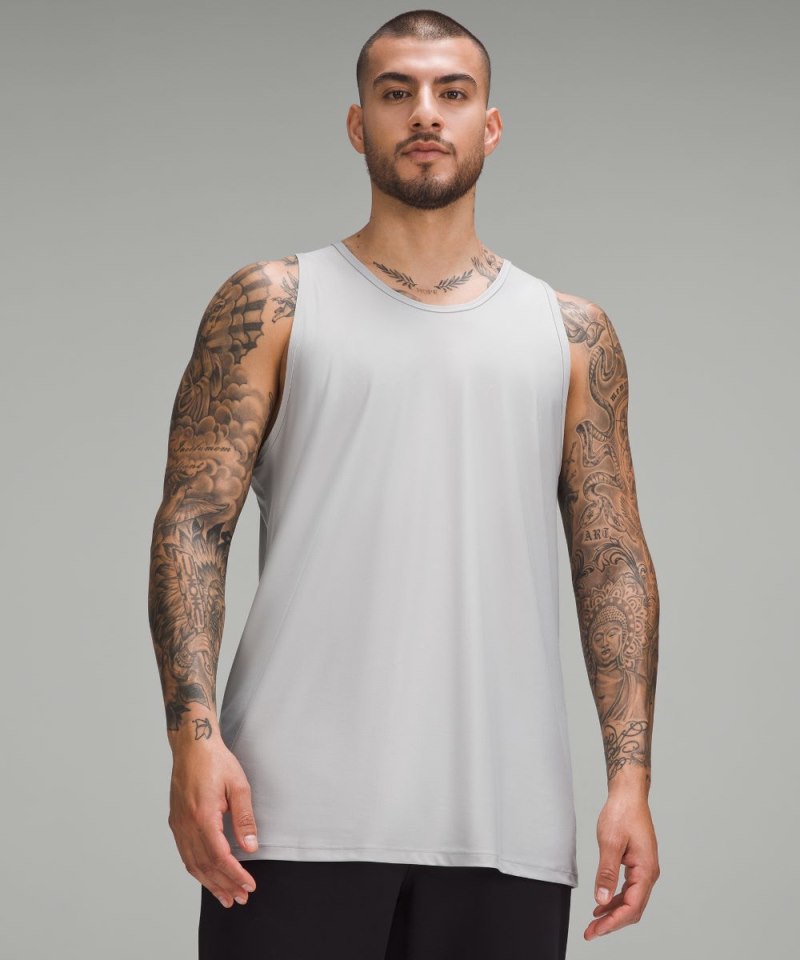 Lululemon | Men's Ultra-Soft Nulu Tank Top Silver Drop