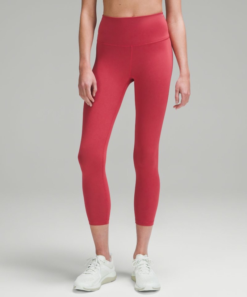 Lululemon | Women's Wunder Train High-Rise Crop 23"L Vintage Ros