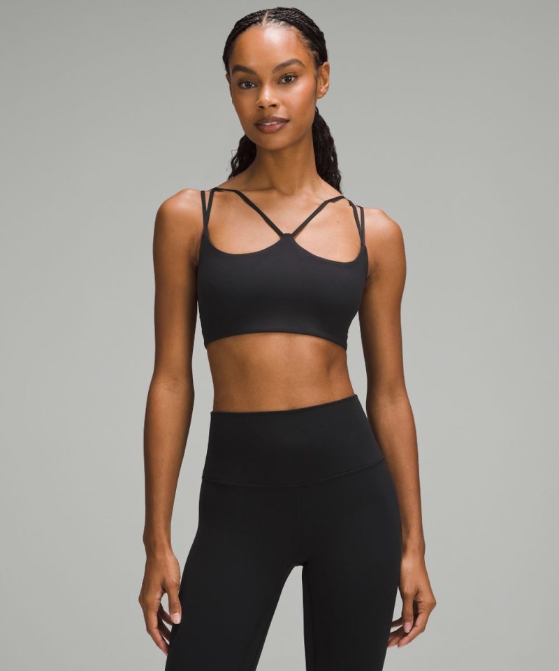 Lululemon | Women's Ribbed Nulu Strappy Yoga Bra Light Support,