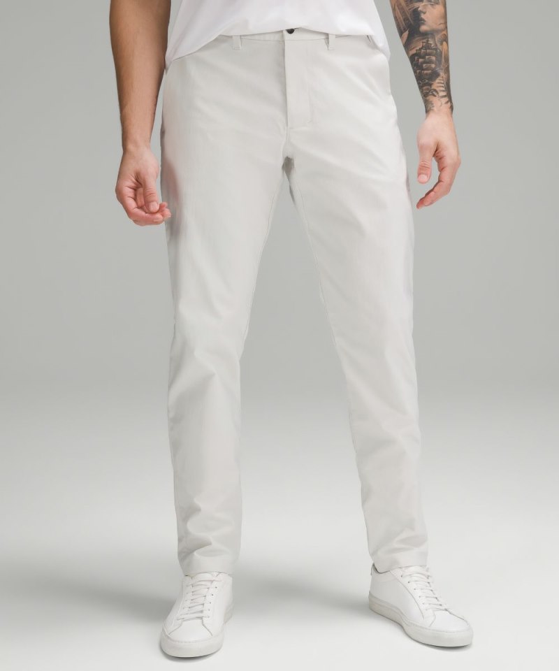 Lululemon | Men's ABC Slim-Fit Trouser 32"L Smooth Twill Bone