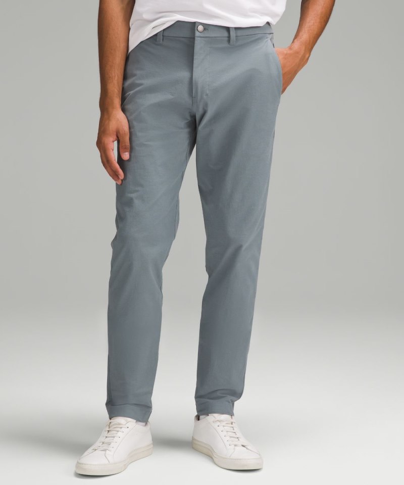 Lululemon | Men's ABC Slim-Fit Trouser 30"L Stretch Cotton VersaTwill Belgian Blue