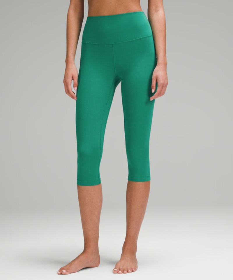 Lululemon | Women's Align High-Rise Crop 17"L Cascadia Green