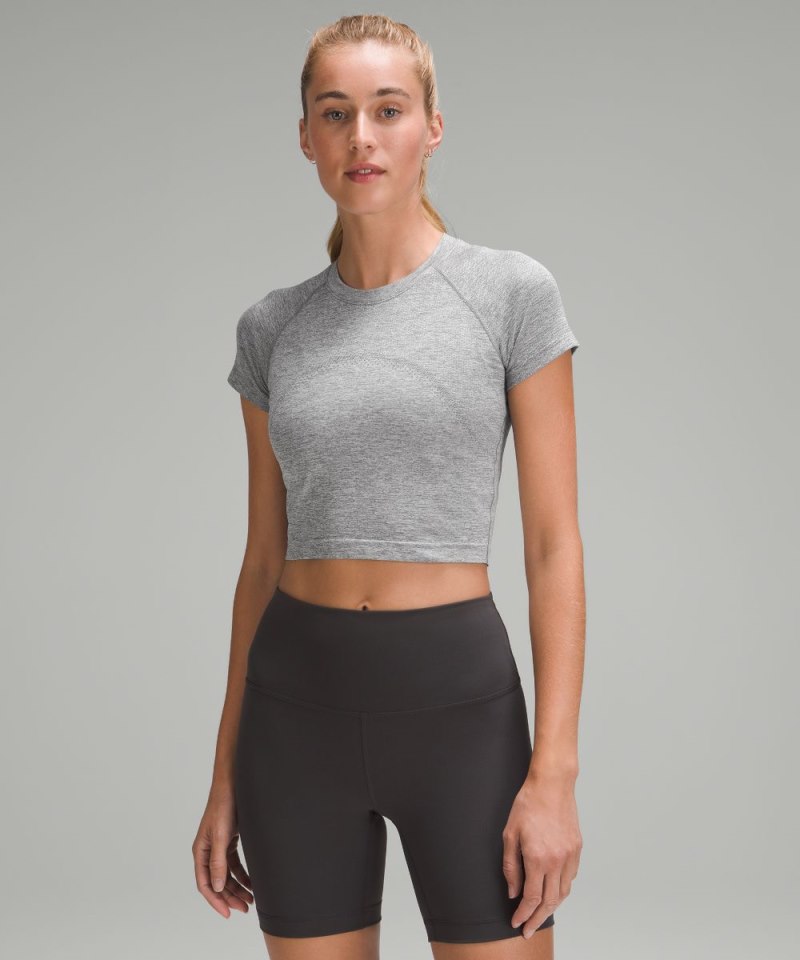 Lululemon | Women's Swiftly Tech Cropped Short-Sleeve Shirt 2.0