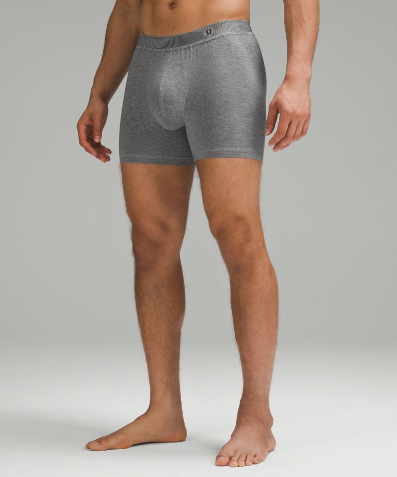 Lululemon | Men's Always In Motion Mesh Boxer 5"L Heathered Core