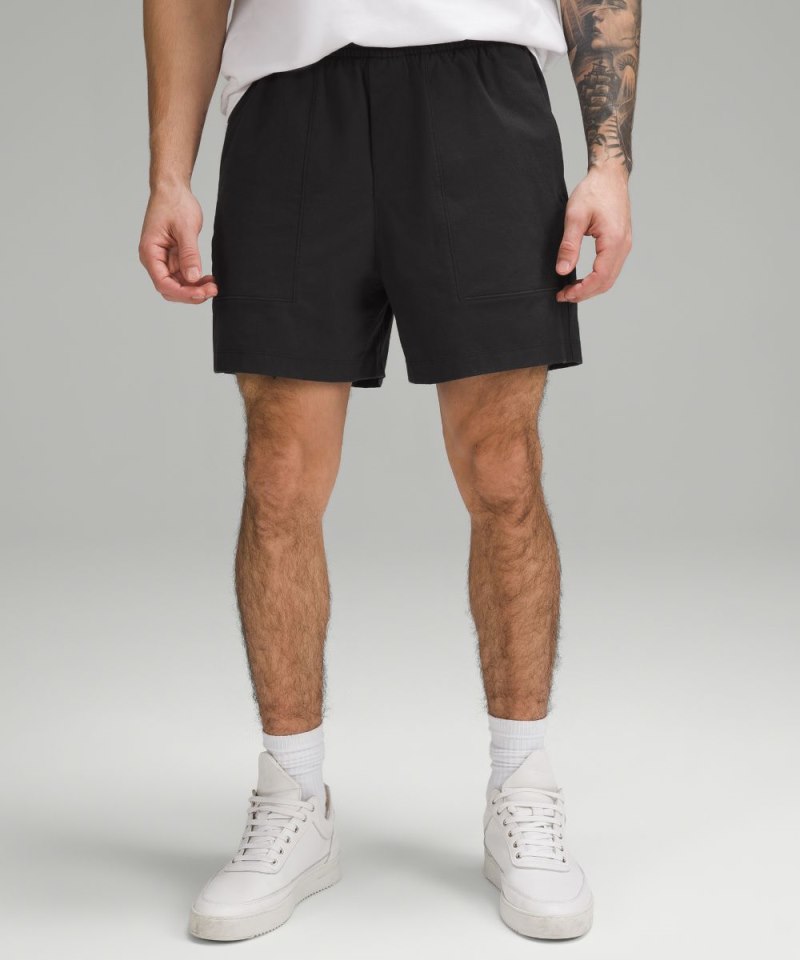 Lululemon | Men's Bowline Short 5"L Stretch Cotton VersaTwill Black