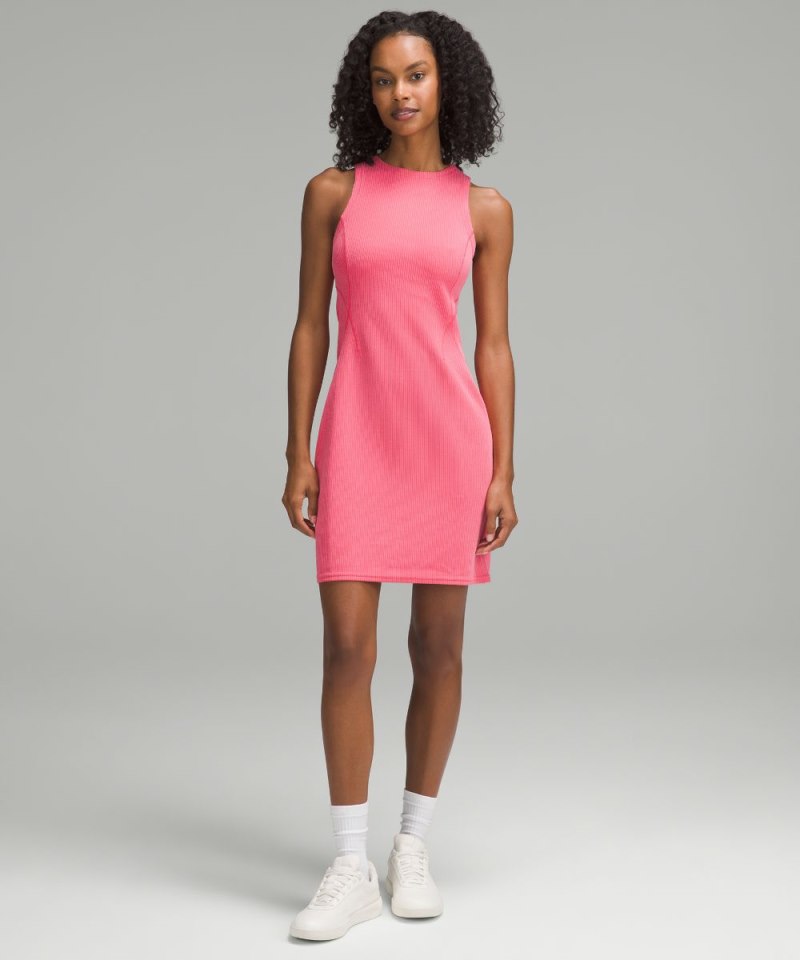 Lululemon | Women's Ribbed Softstreme Slim-Fit Tank Dress Glaze