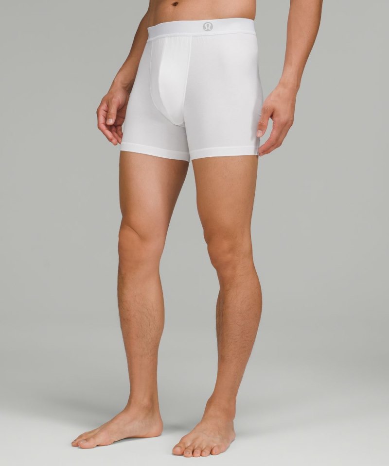 Lululemon | Men's Always In Motion Boxer 5"L White