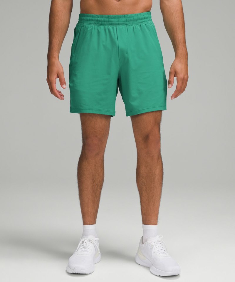 Lululemon | Men's Pace Breaker Linerless Short 7"L Cascadia Green