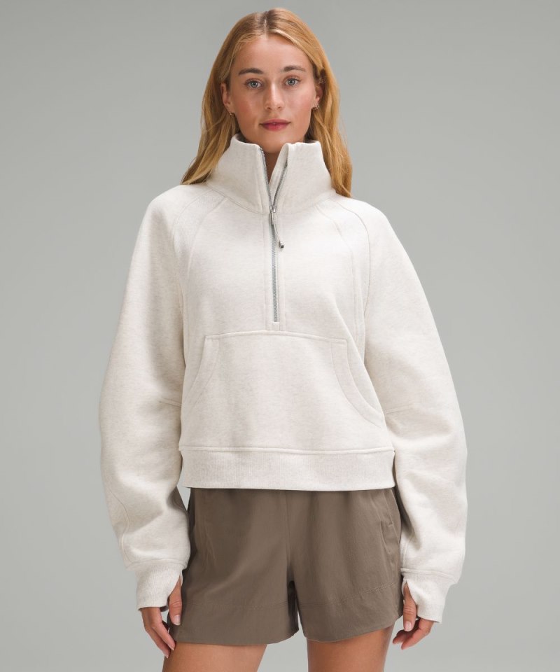 Lululemon | Women's Scuba Oversized Funnel-Neck Half Zip Heather