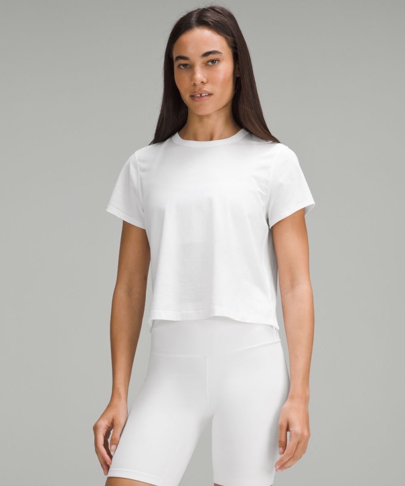 Lululemon | Women's Classic-Fit Cotton-Blend T-Shirt White