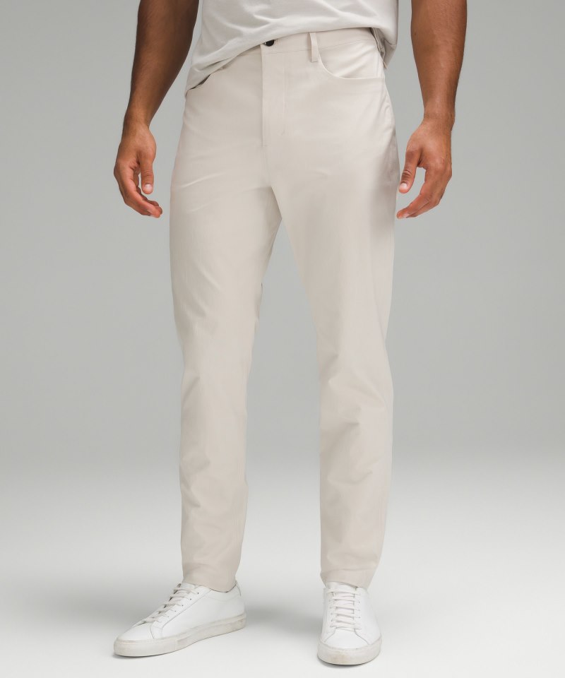 Lululemon | Men's ABC Bonded Twill 5 Pocket Pant Natural Ivory