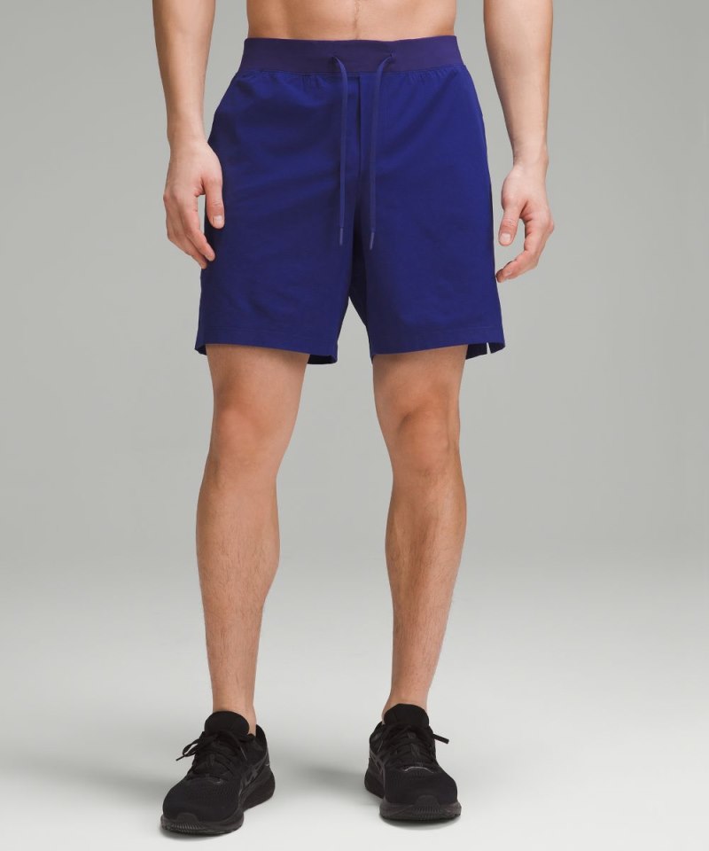 Lululemon | Men's Zeroed In Linerless Short 7"L Larkspur