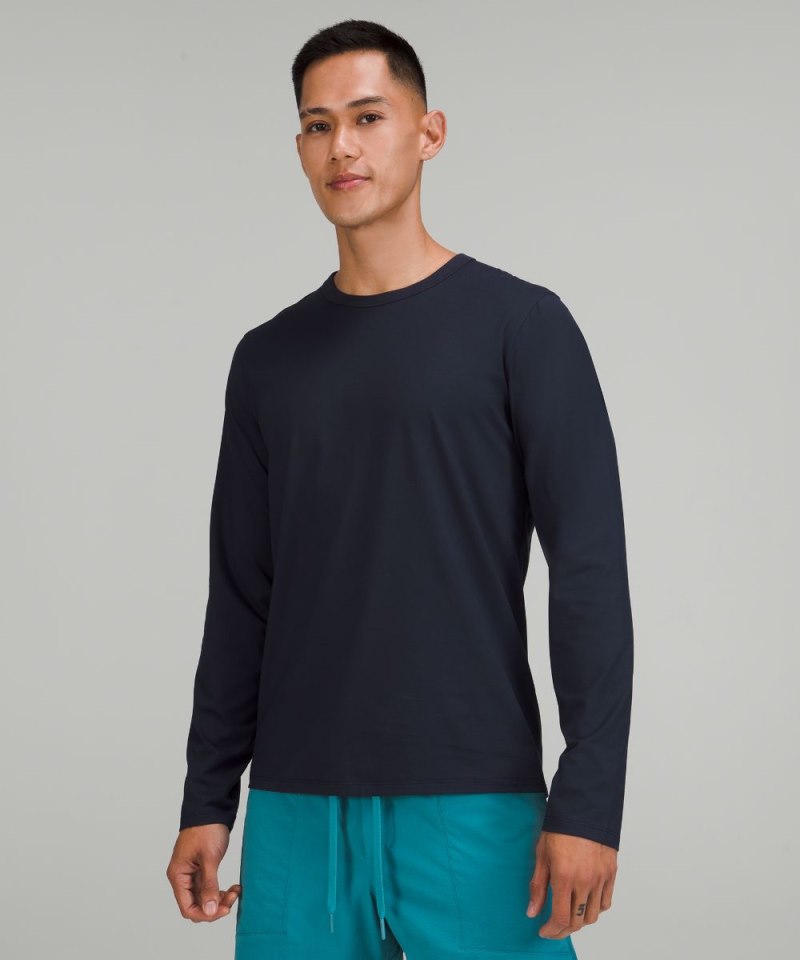 Lululemon | Men's Fundamental Long-Sleeve Shirt Nautical Navy