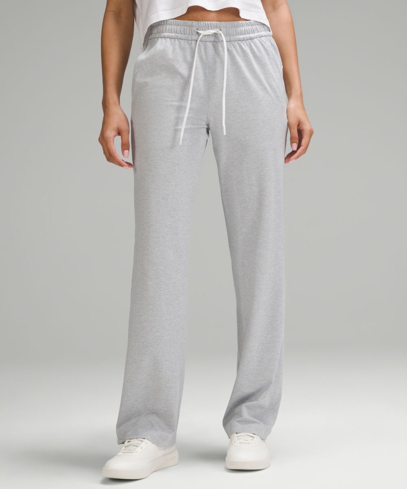 Lululemon | Women's Soft Jersey Straight-Leg Mid-Rise Pant Regul