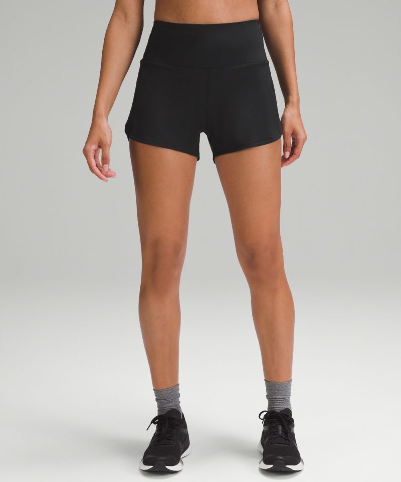 Lululemon | Women's Speed Up High-Rise Lined Short 4"L Black