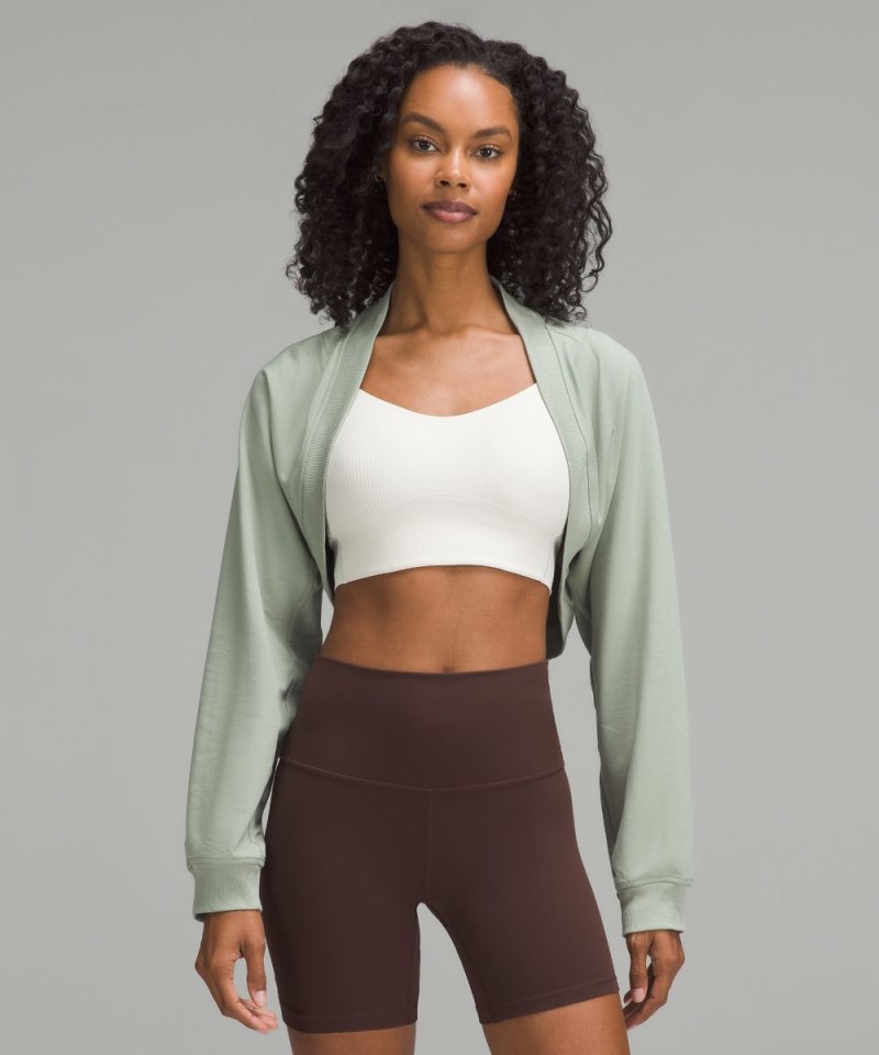 Lululemon | Women's French Terry Long-Sleeve Shrug Palm Court