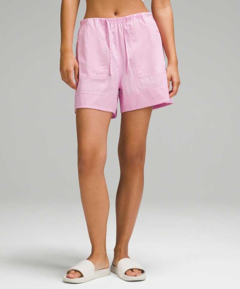 Lululemon | Women's Cotton-Blend Poplin High-Rise Short 4"L Vitapink