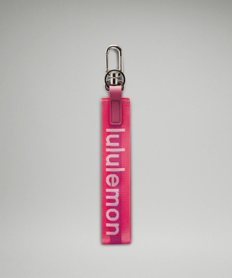 Lululemon | Women's Never Lost Keychain Sakura Pink / Washed Mauve / White