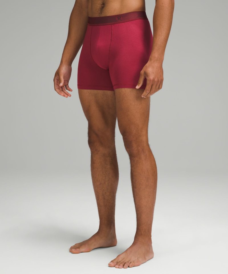 Lululemon | Men's Always In Motion Mesh Boxer 5"L Gamay Red