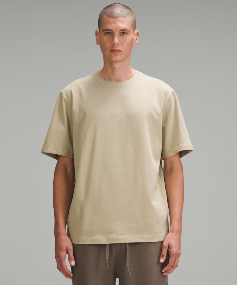 Lululemon | Men's Heavyweight Cotton Jersey T-Shirt Compass Khak