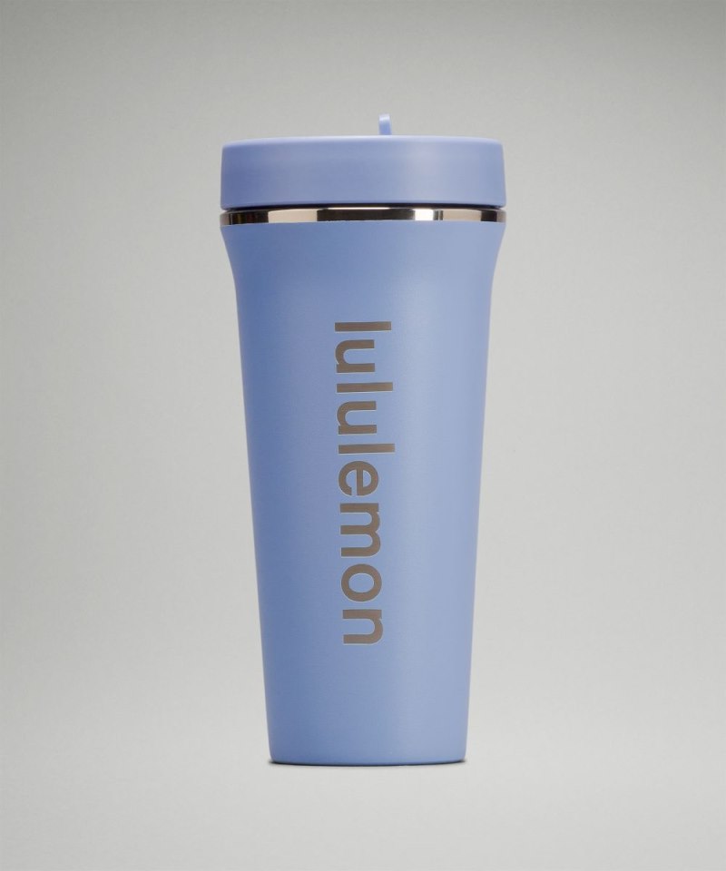 Lululemon | Women's Back to Life Tumbler 24oz Blue Linen