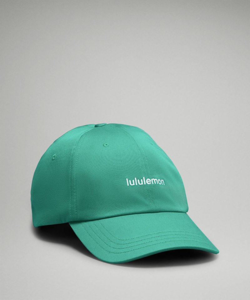 Lululemon | Men's Classic Unisex Ball Cap Wordmark Cascadia Green / White