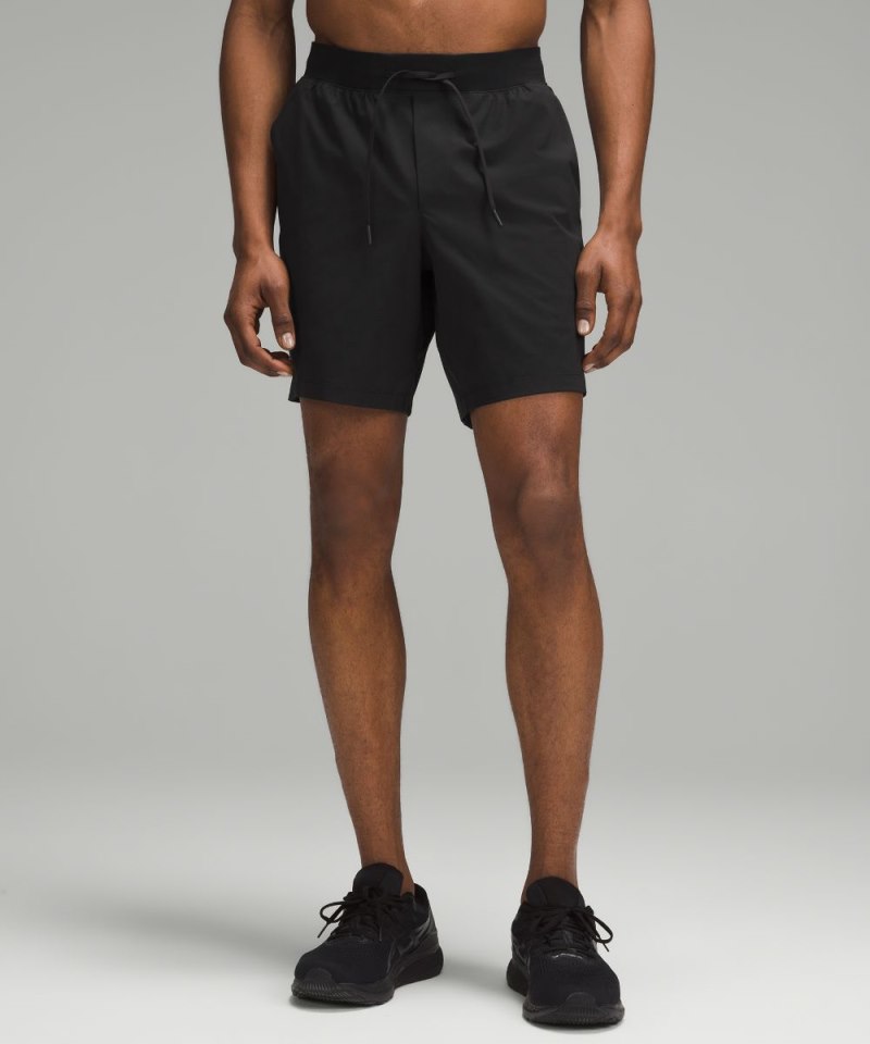 Lululemon | Men's Zeroed In Linerless Short 7"L Black