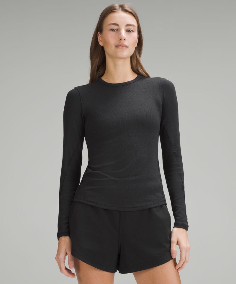 Lululemon | Women's Hold Tight Long-Sleeve Shirt Black