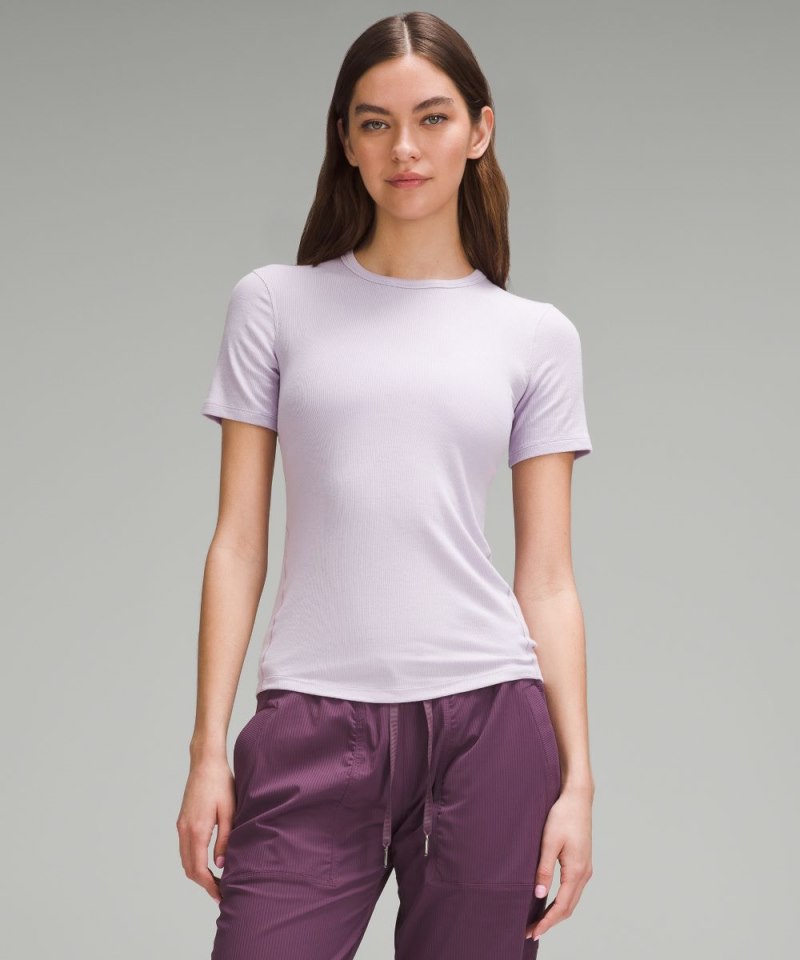 Lululemon | Women's Hold Tight Short-Sleeve Shirt Lilac Ether