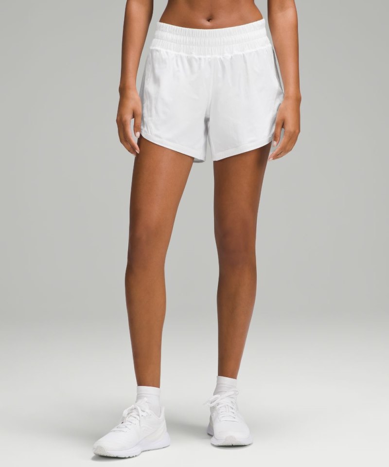 Lululemon | Women's Track That Mid-Rise Lined Short 5"L White