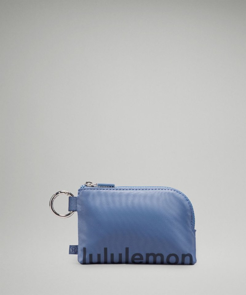 Lululemon | Women's Clippable Card Pouch Oasis Blue / True Navy