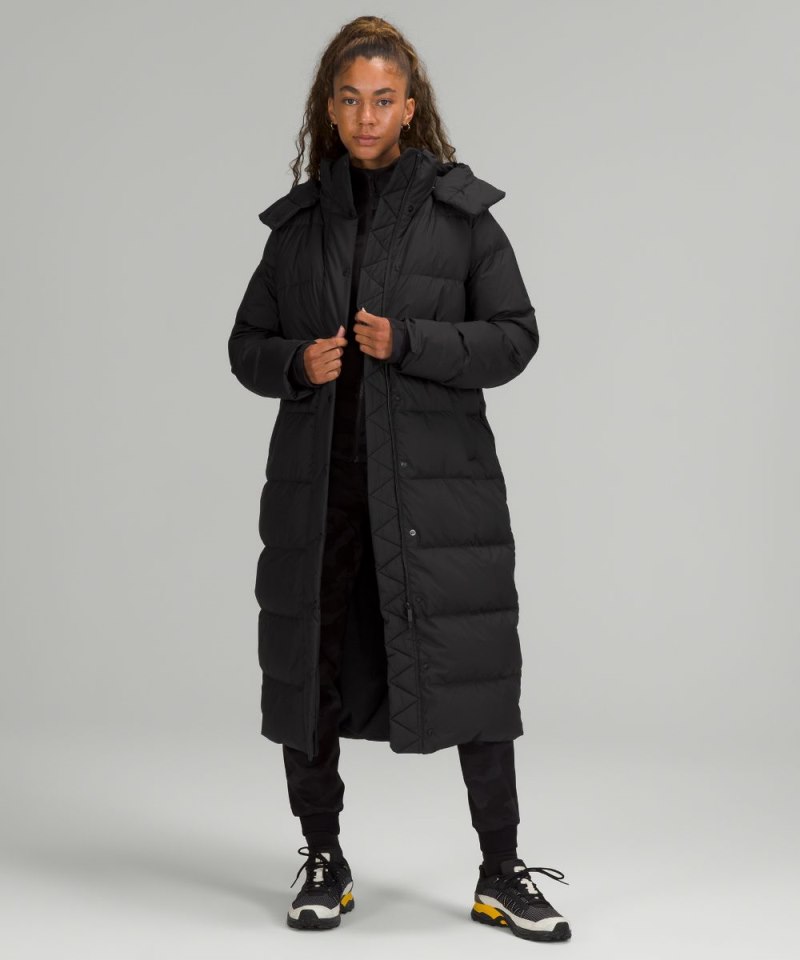 Lululemon | Women's Wunder Puff Long Jacket Black