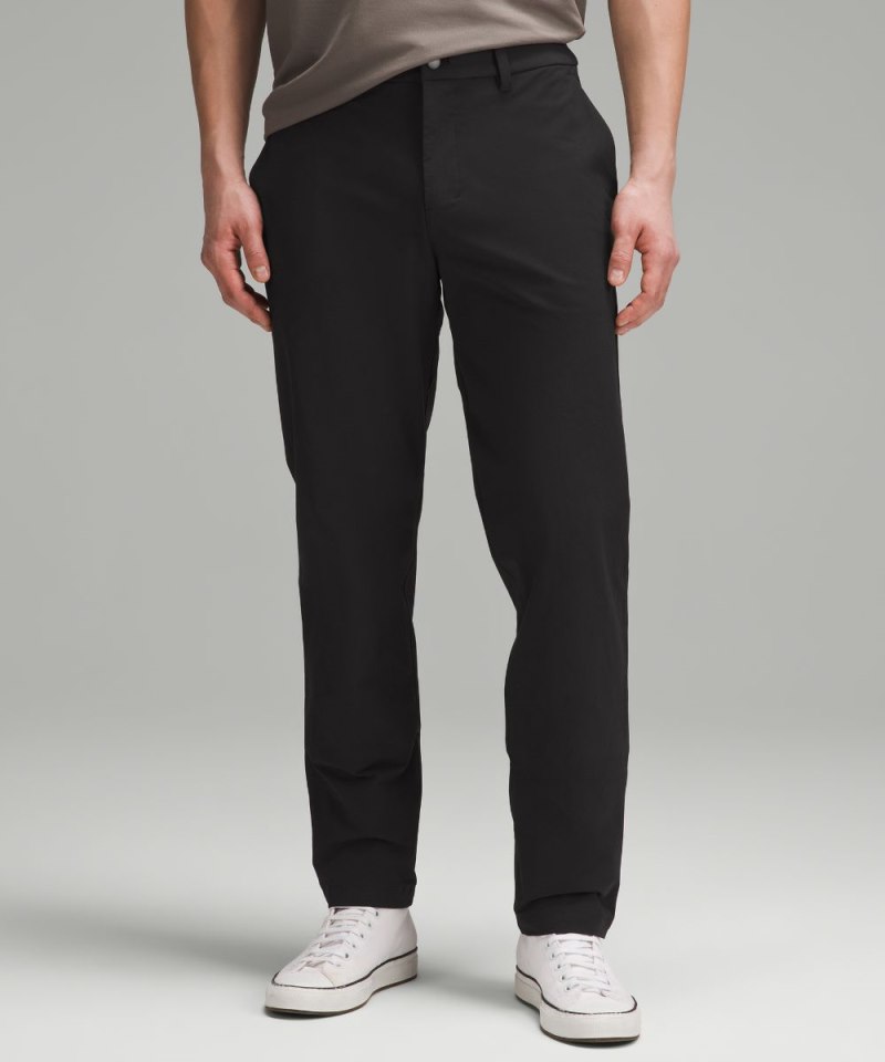 Lululemon | Men's ABC Classic-Fit Trouser 34"L Stretch Cotton VersaTwill Black