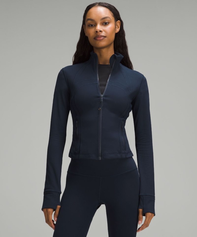 Lululemon | Women's Define Cropped Jacket Nulu True Navy