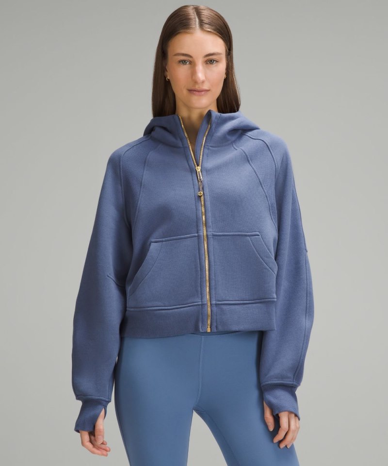 Lululemon | Women's Scuba Oversized Full-Zip Hoodie Shade / Gold