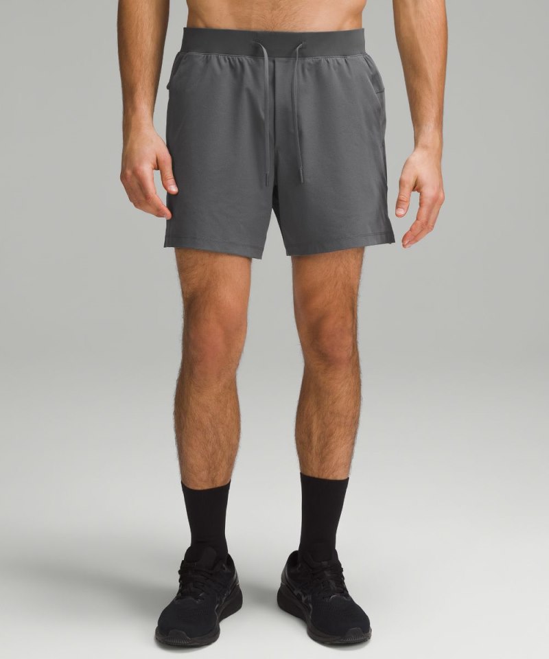 Lululemon | Men's Zeroed In Linerless Short 5"L Traverse Grey