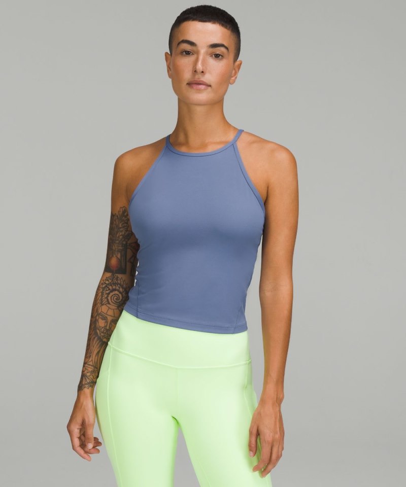 Lululemon | Women's Lightweight High-Neck Yoga Tank Top Water Dr