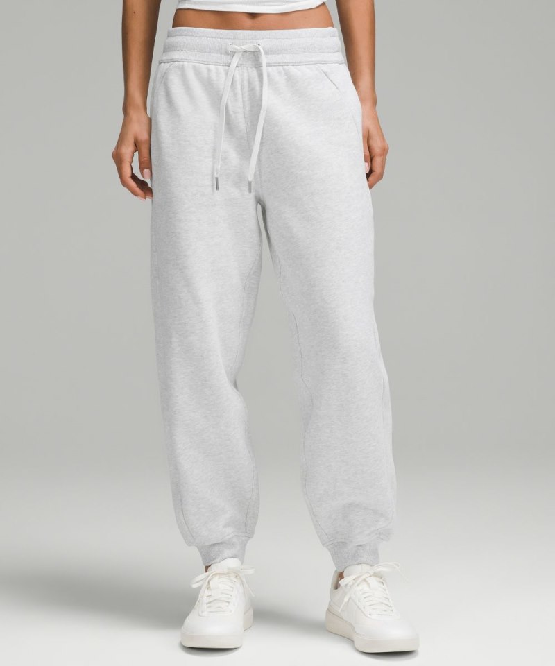 Lululemon | Women's Scuba High-Rise Relaxed Jogger Full Length Heathered Core Ultra Light Grey