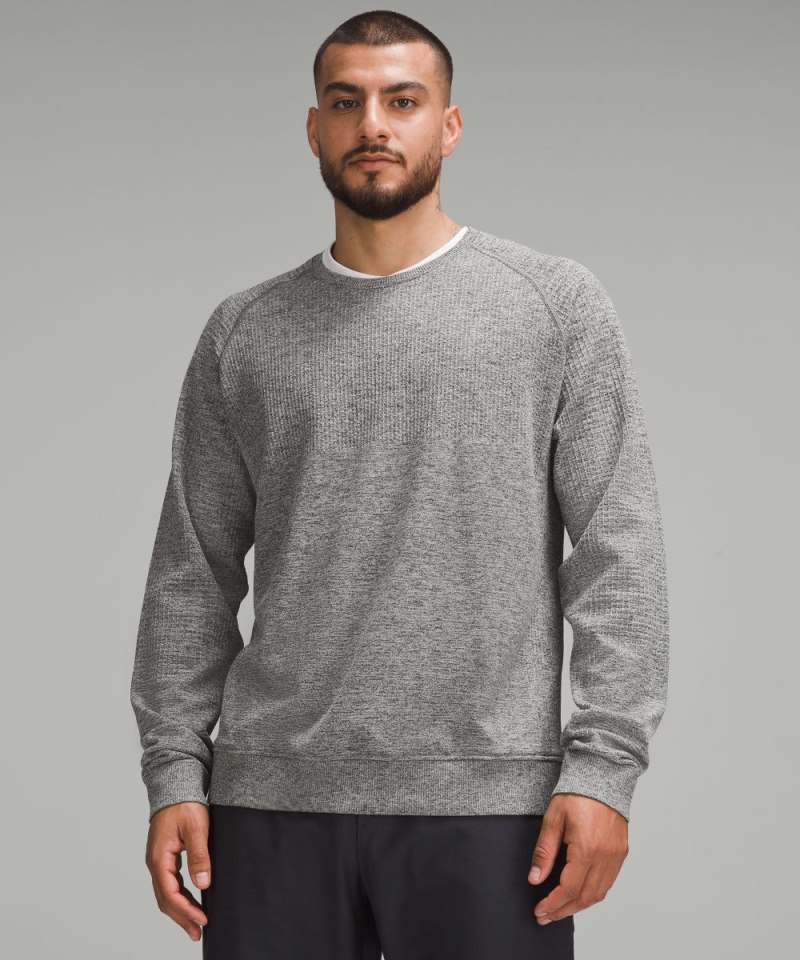 Lululemon | Men's Engineered Warmth Long-Sleeve Crew Vapor / Gul