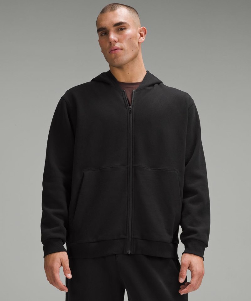 Lululemon | Men's Steady State Full-Zip Hoodie Black