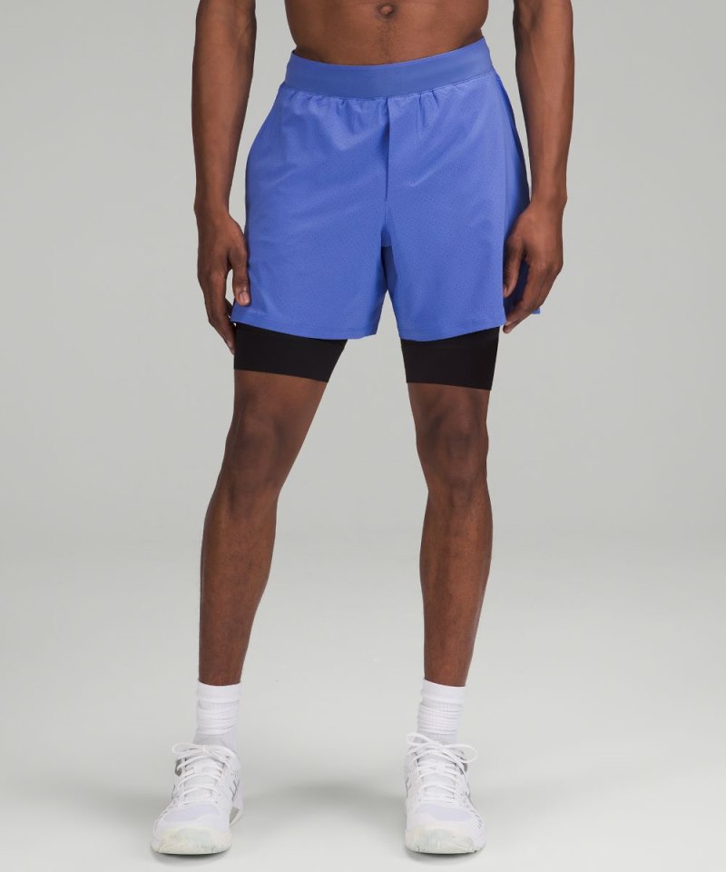 Lululemon | Men's Vented Tennis Short Online Only Wild Indigo