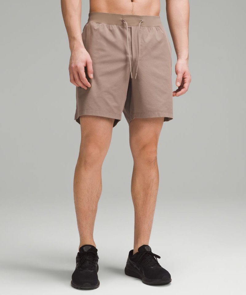 Lululemon | Men's Zeroed In Linerless Short 7"L Taupetastic